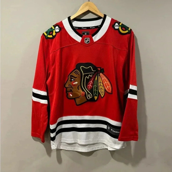 Fanatics Chicago Blackhawks  NHL Hockey Jersey - Picture 1 of 10